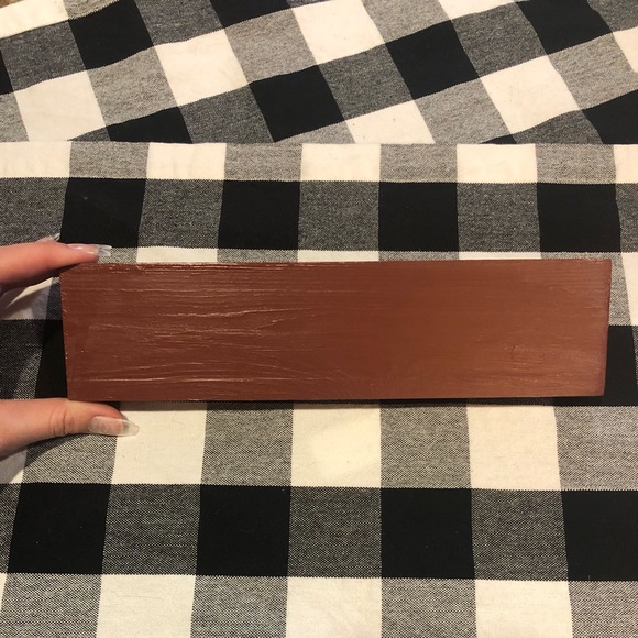 Merry Christmas Mini Wood Sign - Picture 2 of 4